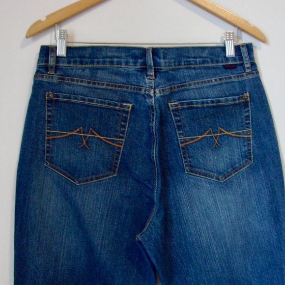 Bootcut Jeans High Waist Stretch Jeanstar Elle Size 12 - Picture 11 of 16